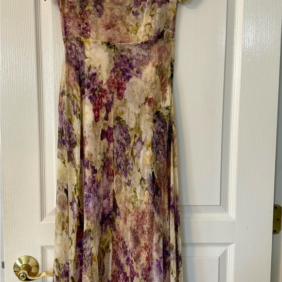 Zimmermann  Lyrical Gather Sleeve Midi Dress Midi Dress Size 0 (US 2-4) - Picture 4 of 7